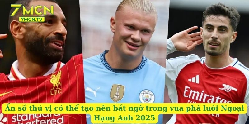 Ẩn số thú vị có thể tạo nên bất ngờ trong vua phá lưới Ngoại Hạng Anh 2025